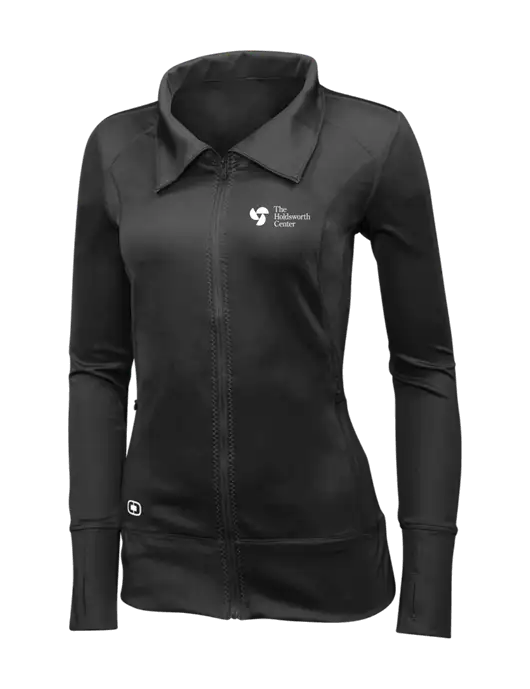 OGIO Blacktop Womens Endurance Fulcrum Full-Zip w/Holdsworth Center Logo