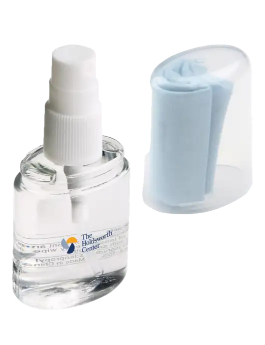 Lens Cleaning Spray & Microfiber Cloth w/Holdsworth Center Logo