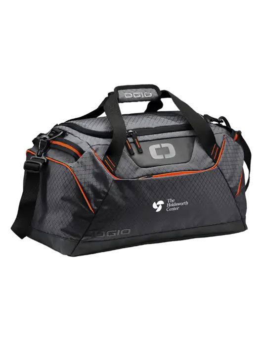 OGIO Tarmac/Orange Catalyst Duffle
 w/Holdsworth Center Logo