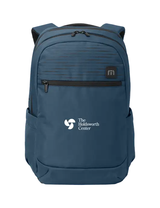 TravisMathew Light Navy Approach Backpack w/Holdsworth Center Logo