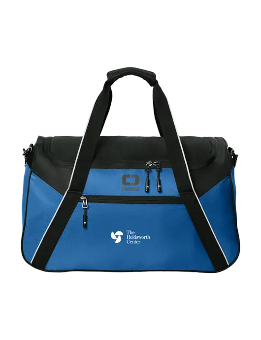 OGIO Light Navy/Black Inception Duffel w/Holdsworth Center Logo