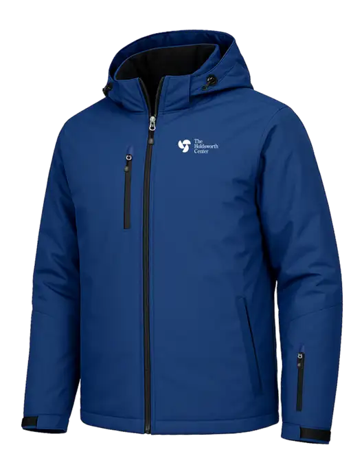 Cold Weather Vortex Royal/ Black Waterproof 3-in-1 Jacket with Detachable Hood w/Holdsworth Center Logo