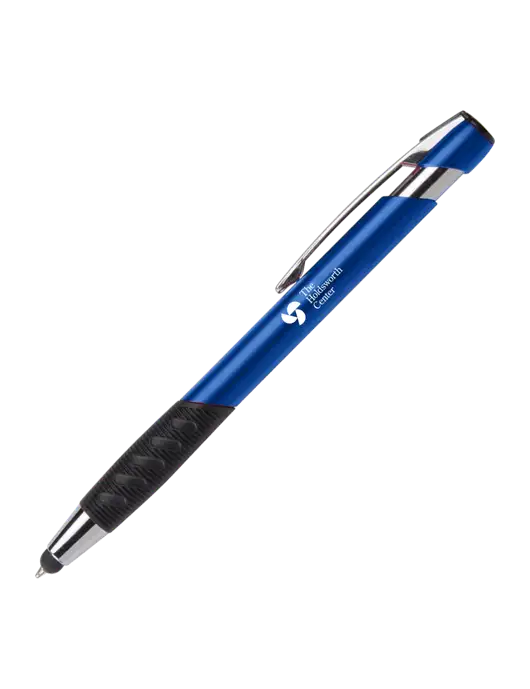Alize Blue Stylus Black Ink Pen w/Holdsworth Center Logo
