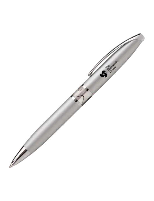 Illusion Silver Pen - Black Ink w/Holdsworth Center Logo