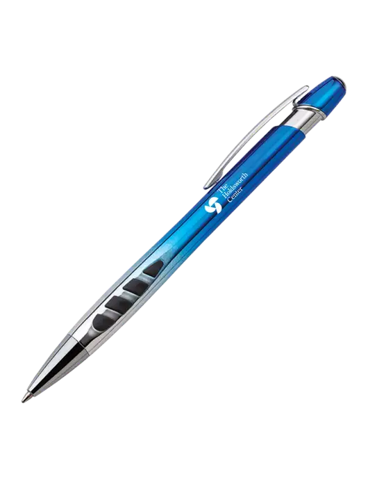 Zenith Blue Ballpoint Pen - Blue ink w/Holdsworth Center Logo