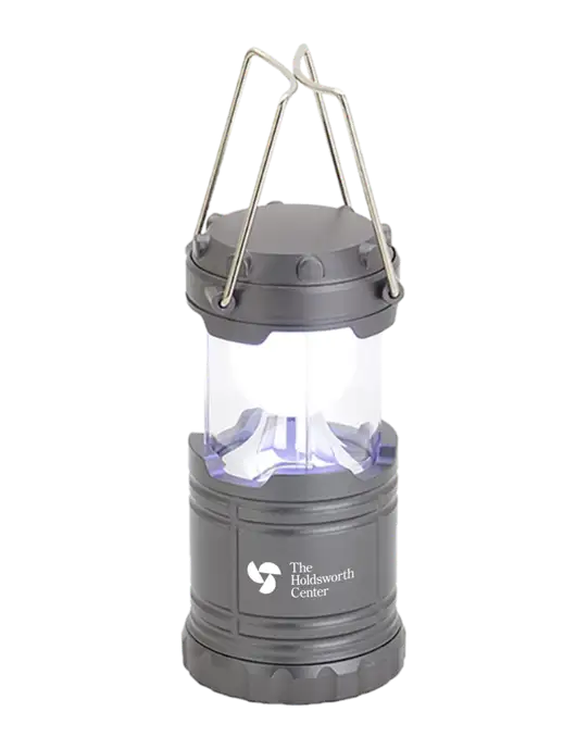 Gunmetal Mini Retro Lantern w/Holdsworth Center Logo