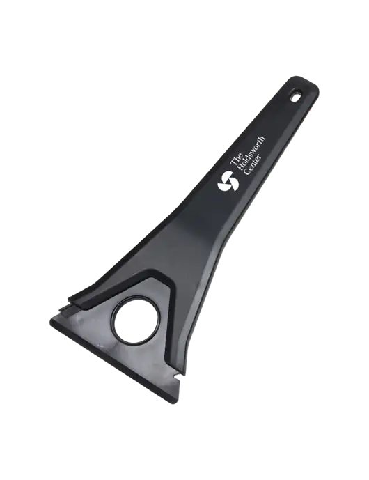 TriBlade Black Windshield Scraper w/Holdsworth Center Logo