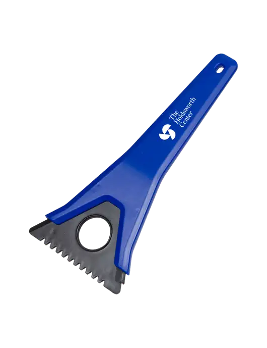 TriBlade Blue Windshield Scraper w/Holdsworth Center Logo