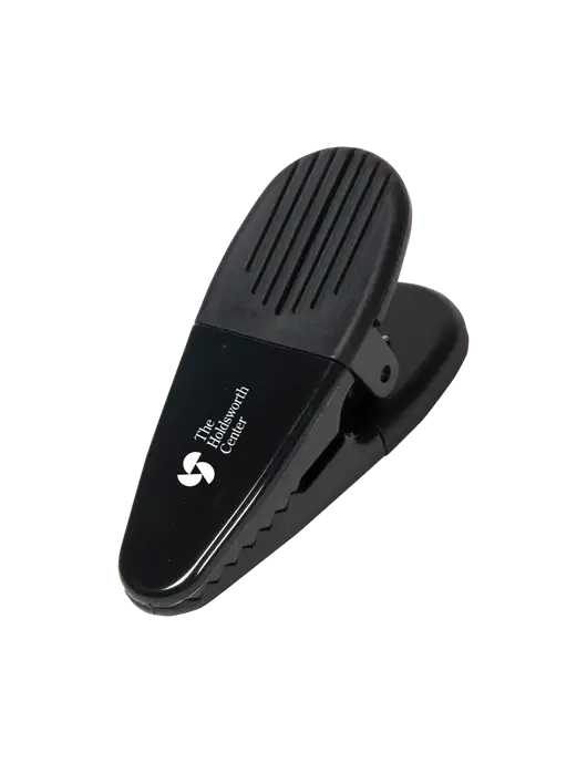 Magnetic Black Power Clip w/Holdsworth Center Logo