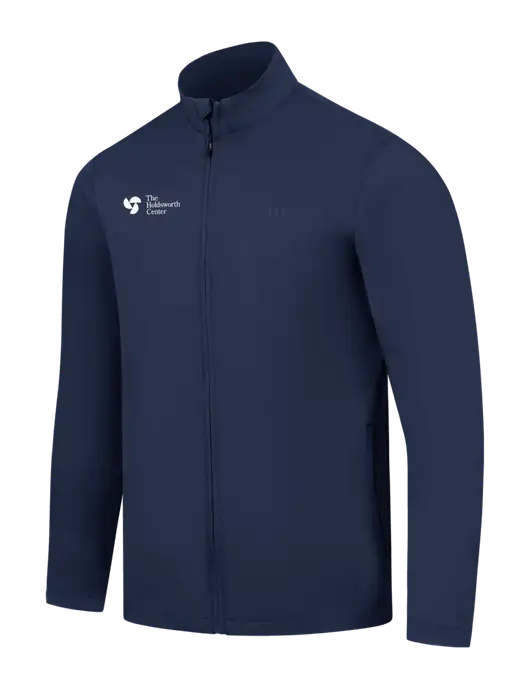 TravisMathew Navy Surfside Full-Zip Jacket w/Holdsworth Center Logo