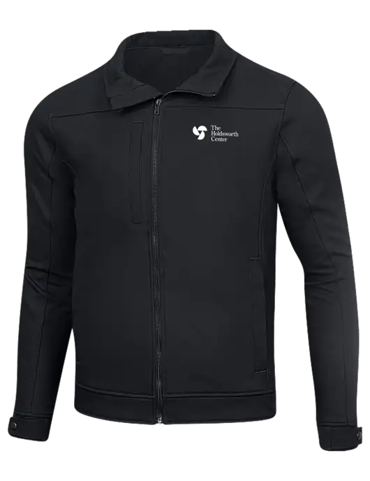 Cornerstone Charcoal Duck Bonded Soft Shell Jacket w/Holdsworth Center Logo