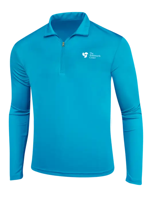 Sapphire Blue PosiCharge Competitor 1/4 Zip Pullover w/Holdsworth Center Logo