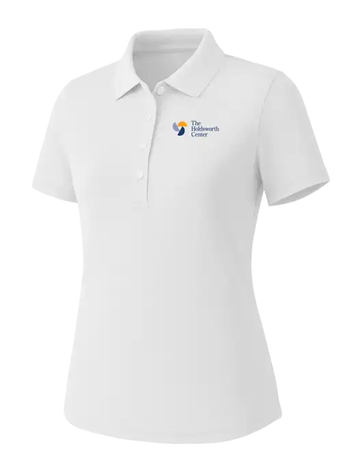 Callaway Womens Core Bright White Performance Polo w/Holdsworth Center Logo
