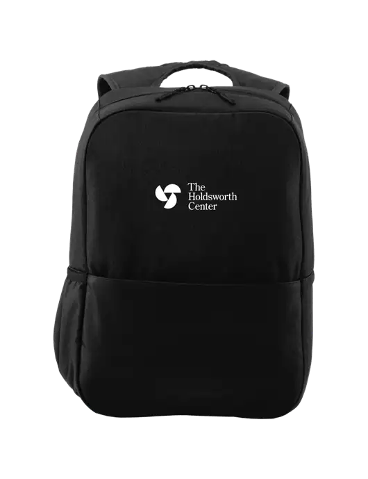 Access Square Laptop Black Backpack w/Holdsworth Center Logo