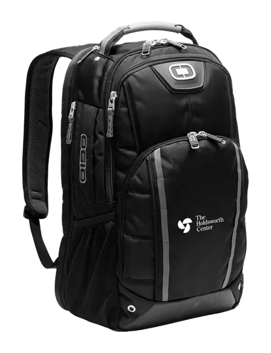 OGIO Black Bolt Pack w/Holdsworth Center Logo