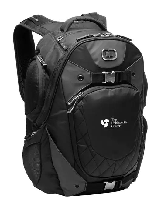 OGIO Black Squadron Pack w/Holdsworth Center Logo