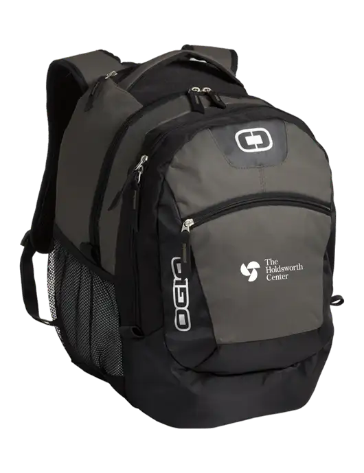 OGIO Grey Rogue Pack
 w/Holdsworth Center Logo