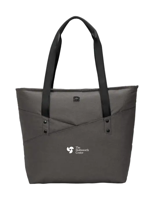 OGIO Tarmac Heather Downtown Tote 
 w/Holdsworth Center Logo
