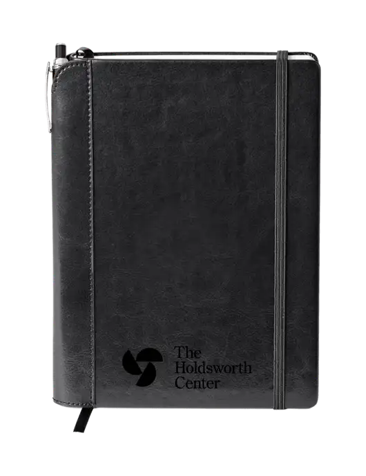Fabrizio Black Journal 6.375 x 8.375 Combo w/Holdsworth Center Logo