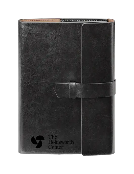 Fabrizio Black 6.875 x 9.56 Portfolio w/Holdsworth Center Logo